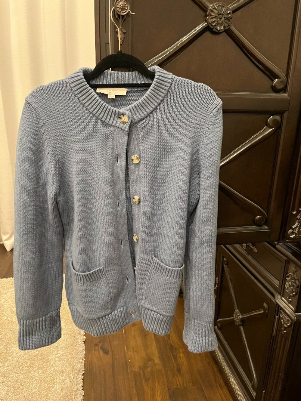 Loft Blue Cardigan